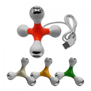 PLUG USB COM 4 SAÍDAS EM PLÁSTICO REF: U717 PLUG USB COM 4 SAÍDAS EM PLÁSTICO REF: U717