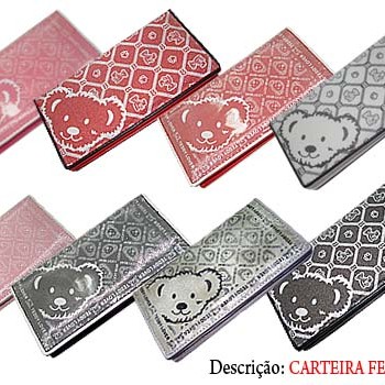 CARTEIRA FEMININA. TAM:18.5X9X2.5CM CARTEIRA FEMININA. TAM:18.5X9X2.5CM