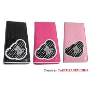 CARTEIRA FEMININA. TAM:18.6X9X2.5CM CARTEIRA FEMININA. TAM:18.6X9X2.5CM