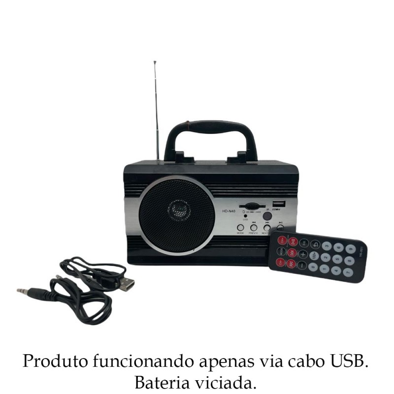 MINI RADIO FM. TAM:17X11.5X10CM