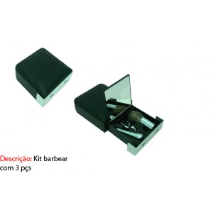 KIT BARBEAR C/3PÇS. TAM:3X8X10CM KIT BARBEAR C/3PÇS. TAM:3X8X10CM
