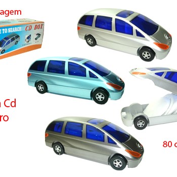 PORTA CD P/ 80 CDS. TAM: 35.5X14.4X15CM