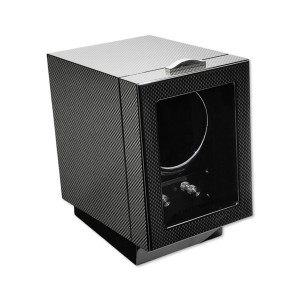 CAIXA PARA RELÓGIO "WATCH WINDER" GIRATÓRIA EM FIBRA DE CARBONO REF: FWD196CF