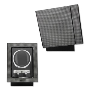 CAIXA PARA RELÓGIO "WATCH WINDER" GIRATÓRIA EM FIBRA DE CARBONO REF: FWD196CF