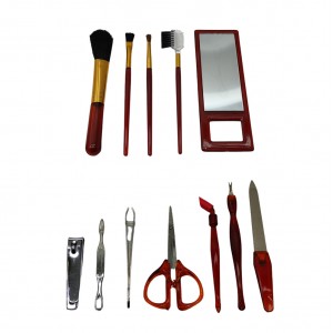 KIT MANICURE COM 13 PEÇAS  REF: 13PCS KIT MANICURE COM 13 PEÇAS  REF: 13PCS