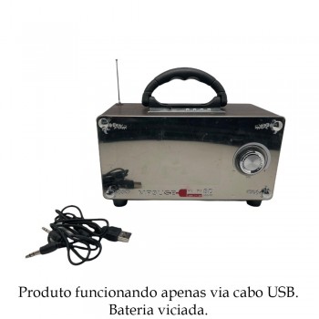 MINI RADIO FM. TAM:24X12.5X14.5CM
