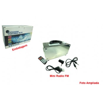 MINI RADIO FM. TAM:22x12x14cm