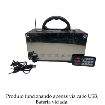 MINI RADIO FM. TAM:22x12x13cm
