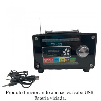 MINI RADIO FM. TAM:19X12X10CM