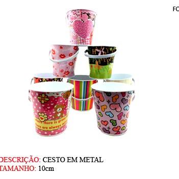 PORTA TRECO EM METAL. TAM:10.9X10.7CM PORTA TRECO EM METAL. TAM:10.9X10.7CM
