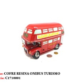 COFRE DE ÔNIBUS DE TURISMO EM RESINA COFRE DE ÔNIBUS DE TURISMO EM RESINA