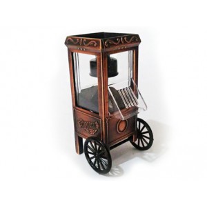 CARRINHO DE PIPOCA DE METAL EM MINIATURA