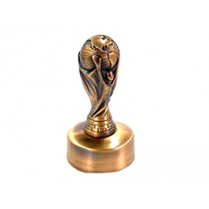 TAÇA DE FUTEBOL DE METAL EM MINIATURA TAÇA DE FUTEBOL DE METAL EM MINIATURA