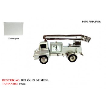 CAMINHÃO EM MINIATURA C/ RELÓGIO