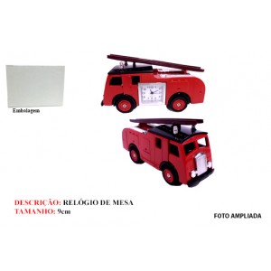 CAMINHÃO EM MINIATURA C/ RELÓGIO