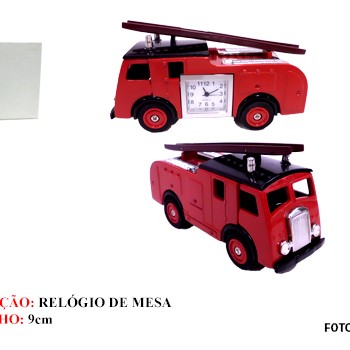 CAMINHÃO EM MINIATURA C/ RELÓGIO