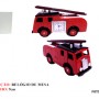 CAMINHÃO EM MINIATURA C/ RELÓGIO
