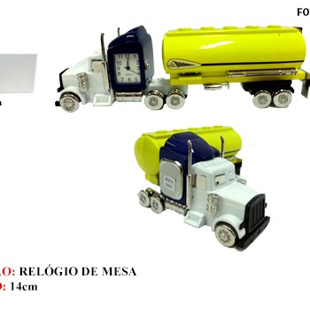 CARRETA EM MINIATURA C/ RELÓGIO