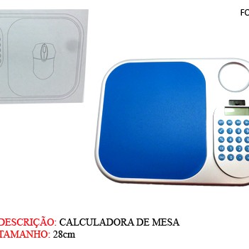 CALCULADORA E MOUSE PAD REF: 225 CALCULADORA E MOUSE PAD REF: 225