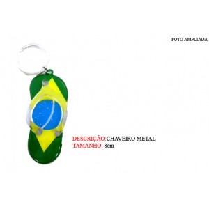 CHAVEIRO EM METAL. TAM:9x5.3x2CM CHAVEIRO EM METAL. TAM:9x5.3x2CM