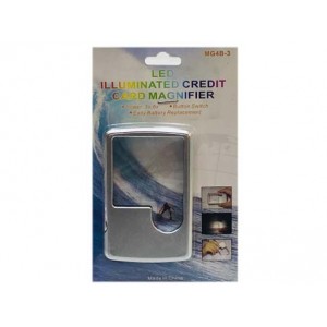 LUPA 45MM 3X 20MM 6X C/ LUZ DE LED.