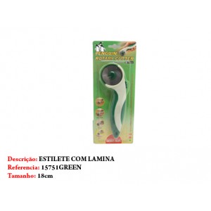 ESTILETE COM LAMINA TAM:18X5CM