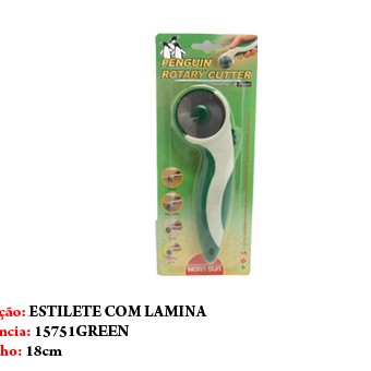ESTILETE COM LAMINA TAM:18X5CM