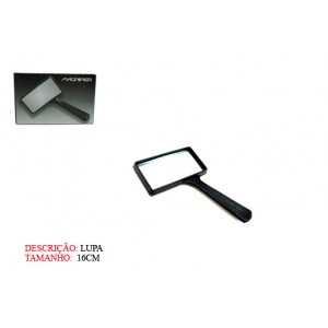 LUPA  5X10MM CABO EM PLASTICO E LENTE EM VIDRO