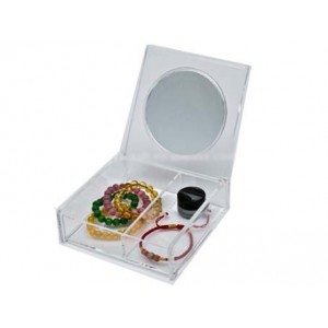 ORGANIZADOR EM ACRÍLICO C/2 DIVISÓRIAS