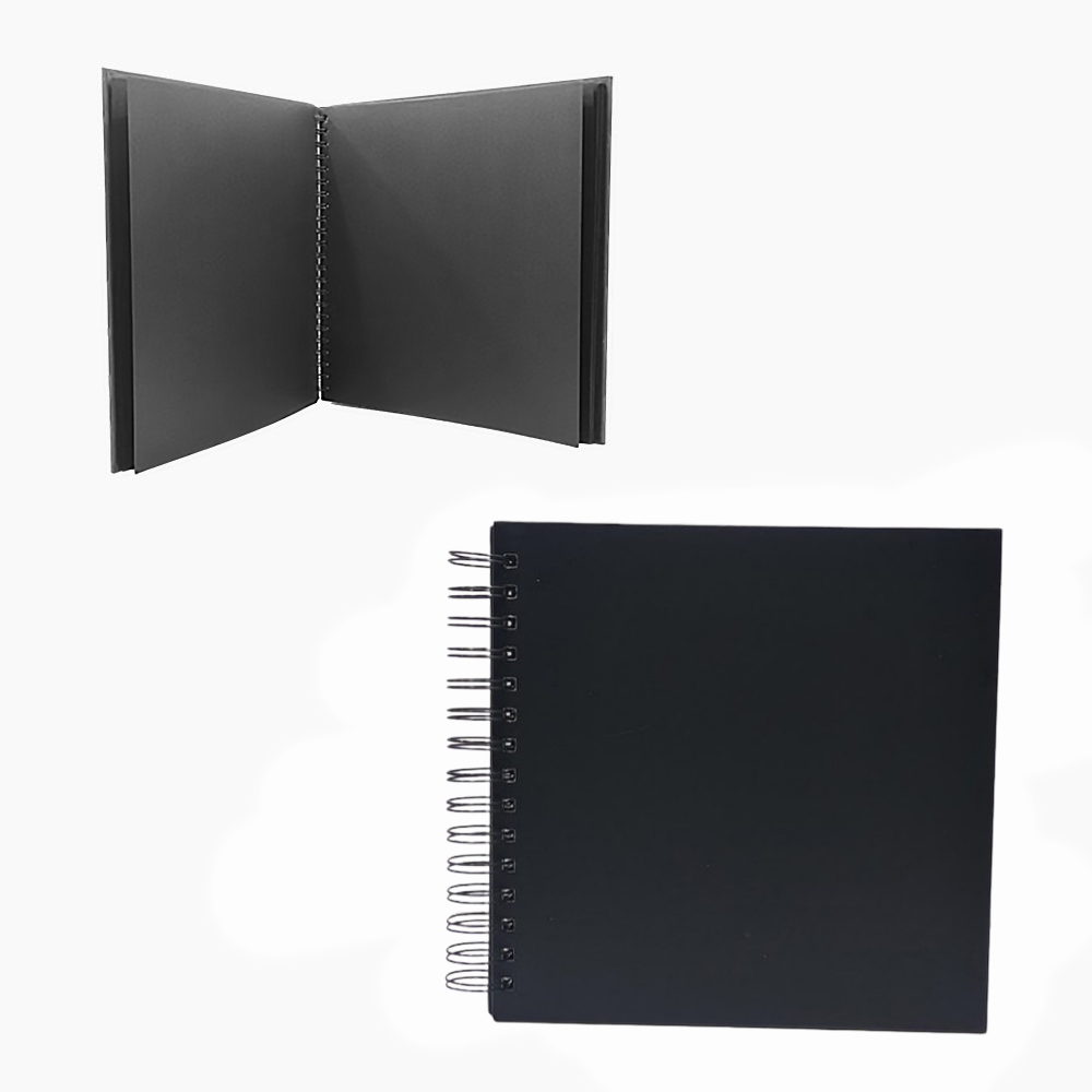 ALBUM UTILIDADE DIVERÇAS COR PRETO EM PLÁSTICO REF: FXC0604