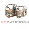 MALETA MADEIRA C/2 PCS