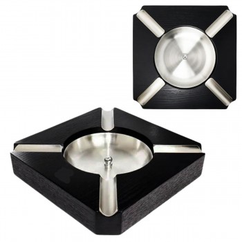 CINZEIRO P/ CHARUTO EM MADEIRA. TAM:21X7.5X25CM CINZEIRO P/ CHARUTO EM MADEIRA. TAM:21X7.5X25CM
