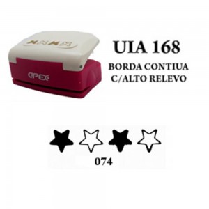 FURADOR BORDA CONTINUA C/ALTO RELEVO FURO: 074 FURADOR BORDA CONTINUA C/ALTO RELEVO FURO: 074