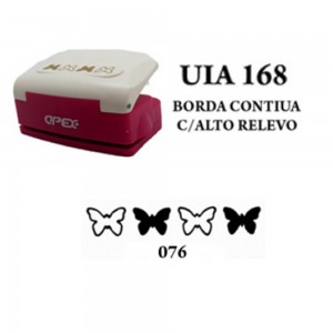 FURADOR BORDA CONTINUA C/ALTO RELEVO FURO: 076 FURADOR BORDA CONTINUA C/ALTO RELEVO FURO: 076