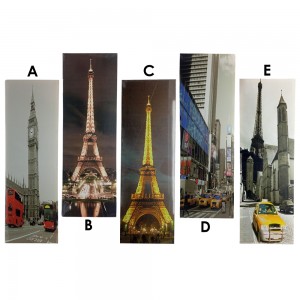 QUADRO DE PARADE COM LED 90X30