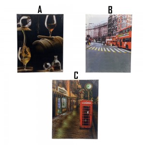 QUADRO DE PARADE COM LED 28X35