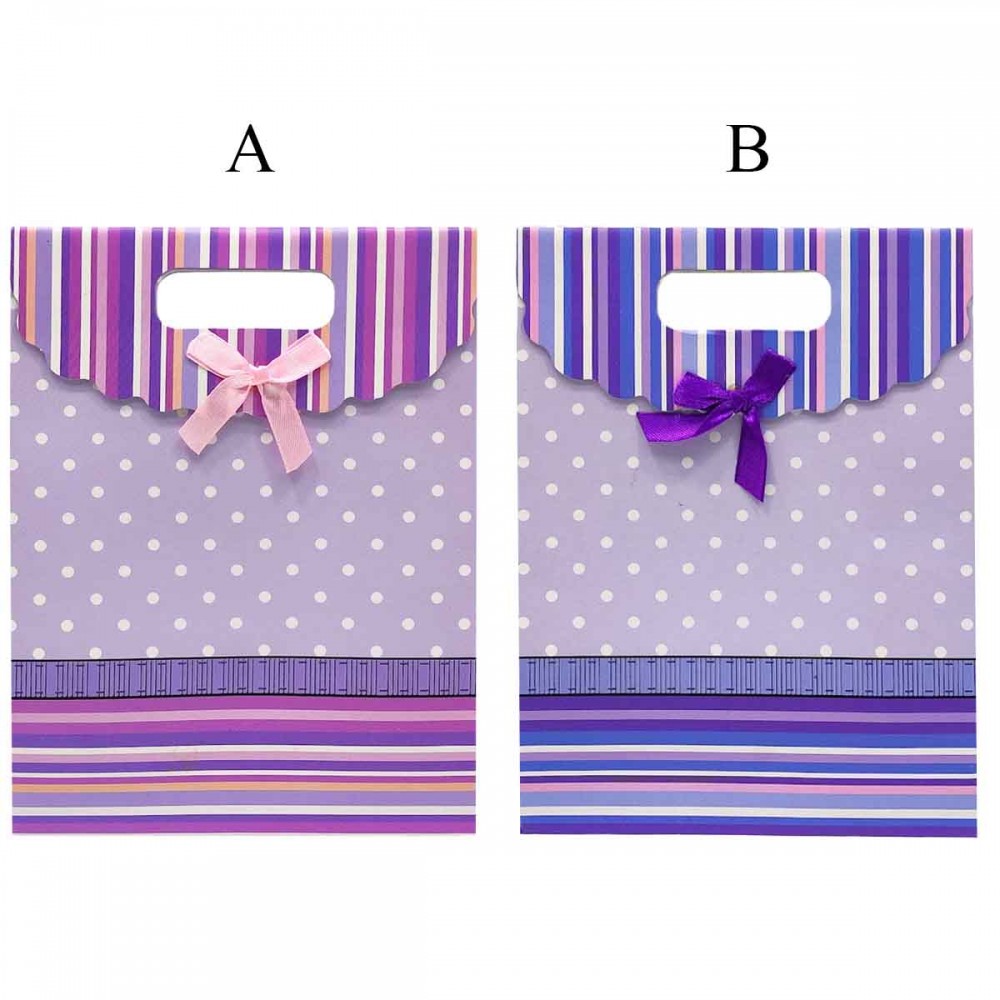 SACOLA DE PAPEL PARA PRESENTES PACOTE COM 12 REF: DSC03265-20X15