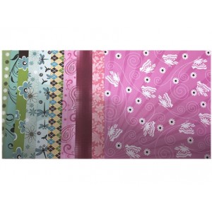 PACOTE C/20 FOLHAS 12"X12"