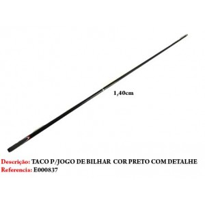 TACO DE BILHAR EM MADEIRA. TAM: 148CM TACO DE BILHAR EM MADEIRA. TAM: 148CM