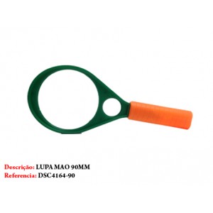 LUPA C/2 LENTES 90mm 3x 25mm 5x.