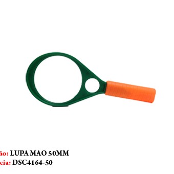 LUPA C/2 LENTES  50MM 5X 10MM 7X