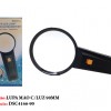 LUPA C/ LUZ DE LED 90mm 2.5x