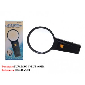 LUPA C/ LUZ DE LED 90mm 2.5x LUPA C/ LUZ DE LED 90mm 2.5x
