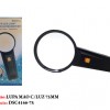 LUPA C/ LUZ DE LED 75mm 3x