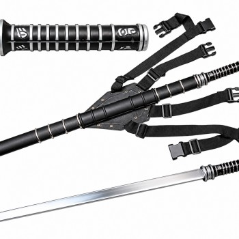 ESPADA MEDIEVAL DE METAL COM LÂMINA SEM CORTE REF: SF3022