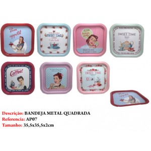 BANDEJA QUADRADA