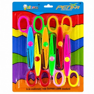 KIT COM 6 TESOURAS MODELADORAS  REF: 1606-6