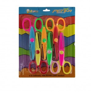 KIT COM 6 TESOURAS MODELADORAS  REF: 1606-6 KIT COM 6 TESOURAS MODELADORAS  REF: 1606-6