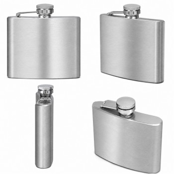 FRASCO P/ BEBIDA 5 OZ EM METAL 150ML FRASCO P/ BEBIDA 5 OZ EM METAL 150ML