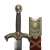 ESPADA DECORATIVA COM LÂMINA SEM CORTE REF: PFL14215